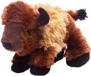 Hug'ems-Mini Bison Plush 7"