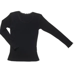JOHA Blouse Cecilie Wool Black