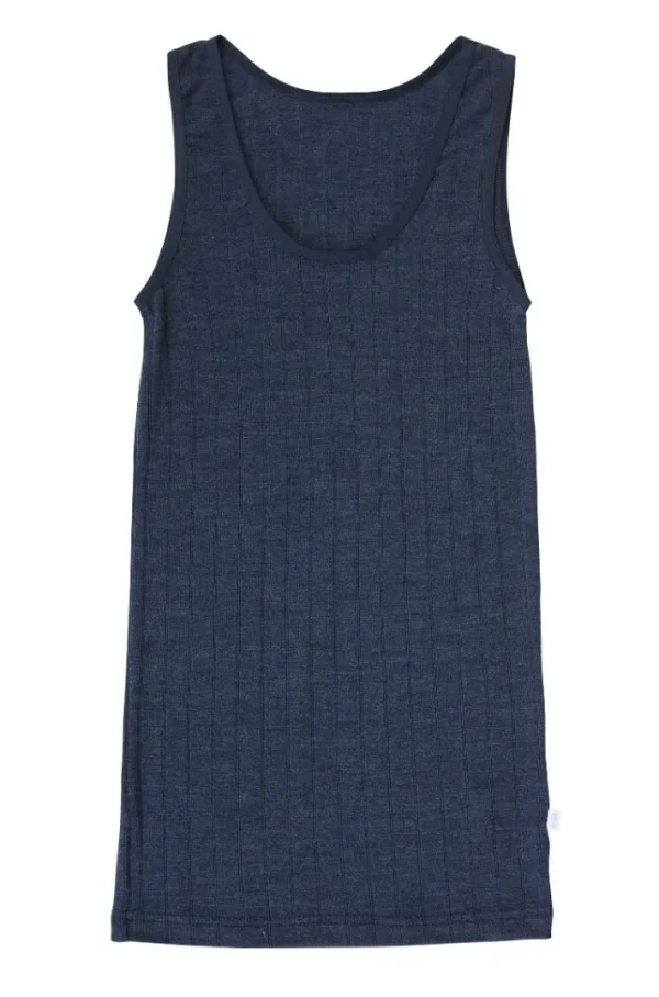 JOHA Undershirt Emily Wool/Silk Navy