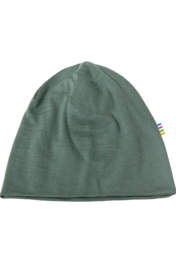 Joha Wool Beanie Double Layer Dark Green