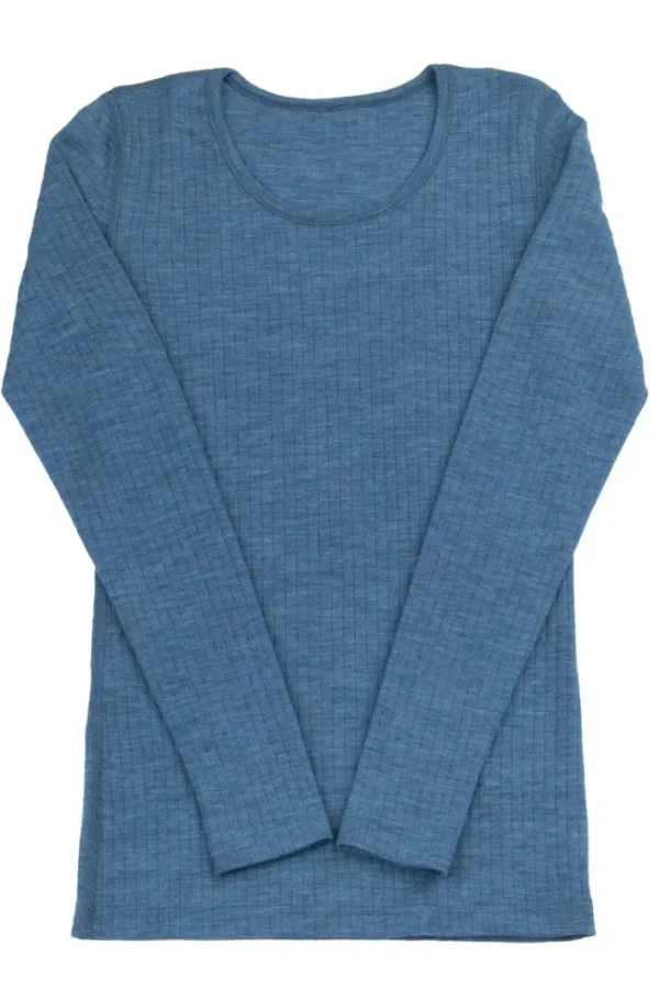 Joha Wool Blouse LS Bordeaux YD