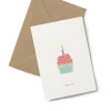Kartotek Kort-A6 Birthday Cake
