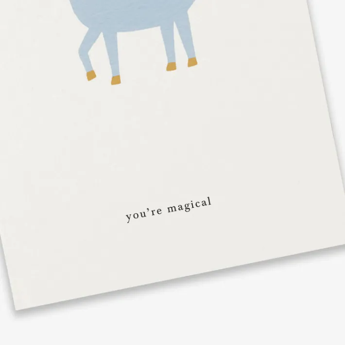 kartotek_korta_unicornyou_1.webp Kartotek Kort-A6 Unicorn-You're magical