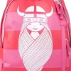 Kids Backpack See-me Pink/Deep raspberry FREJA