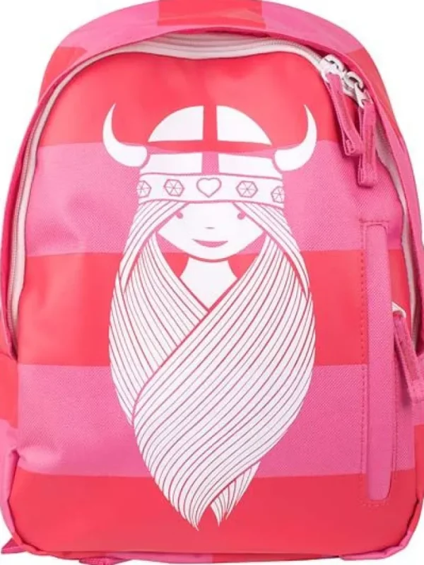 Kids Backpack See-me Pink/Deep raspberry FREJA