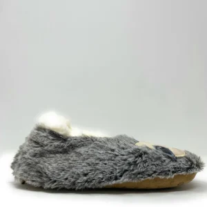 Kid's Cute Fluffy House Indoor Slippers Sloth Step