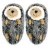 Kid's Fluffy Novelty Non-Slip Slippers Biscuit the Hedge