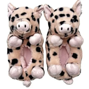 Kid's Funny Animal Plush Non-Slip Slippers Sugar the Pig