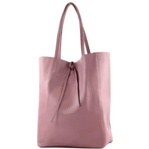 Leather Shoulder Bag Old Rose