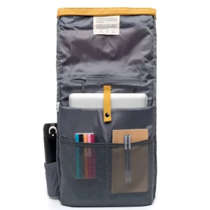 LEFRIK Roll Backpack Mustard