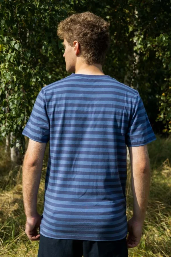 Mande Tee Grey Marine/Cold Blue ERIK