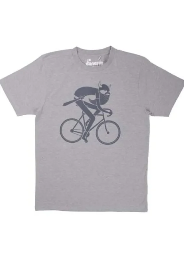 Mande Tee Heather grey BIKINGVIKING