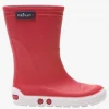 Meduse Rubber Boots Airport Carmin/Blanc