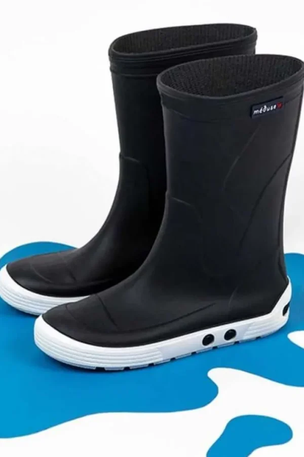 Meduse Rubber Boots Airport Marine/Blanc
