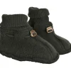 Mikk-Line Wool Footies Tarmac