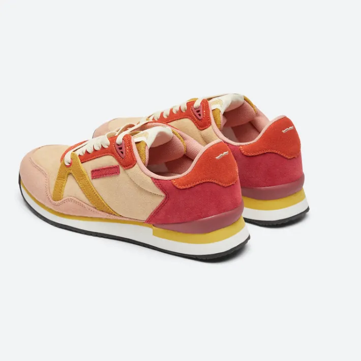 mmoustache_andr_running_s_2-2.webp M.MOUSTACHE André Running Sneakers Suede Rose Nude Jaune
