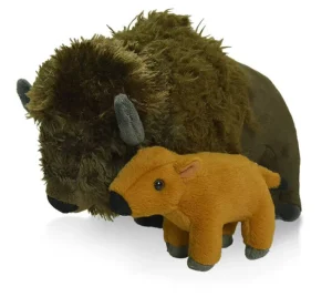 Mom Baby Bison