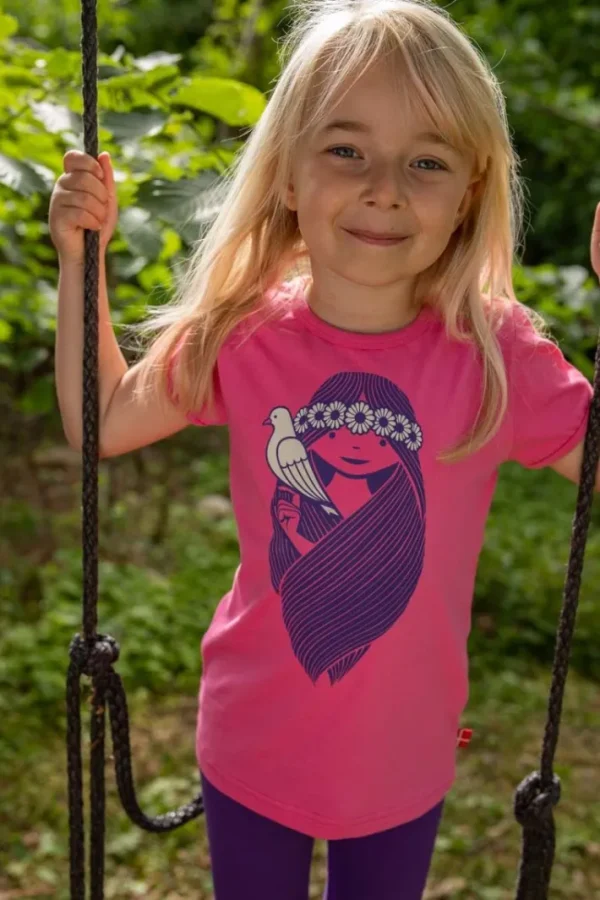 ORGANIC - Danebasic SS Super Pink LILL MISS LOVER