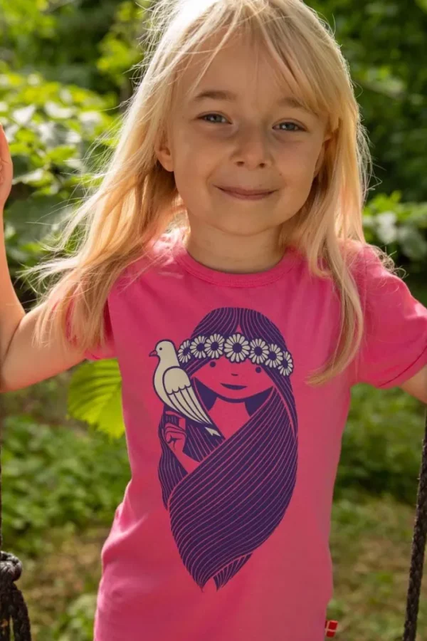 ORGANIC - Danebasic SS Super Pink LILL MISS LOVER