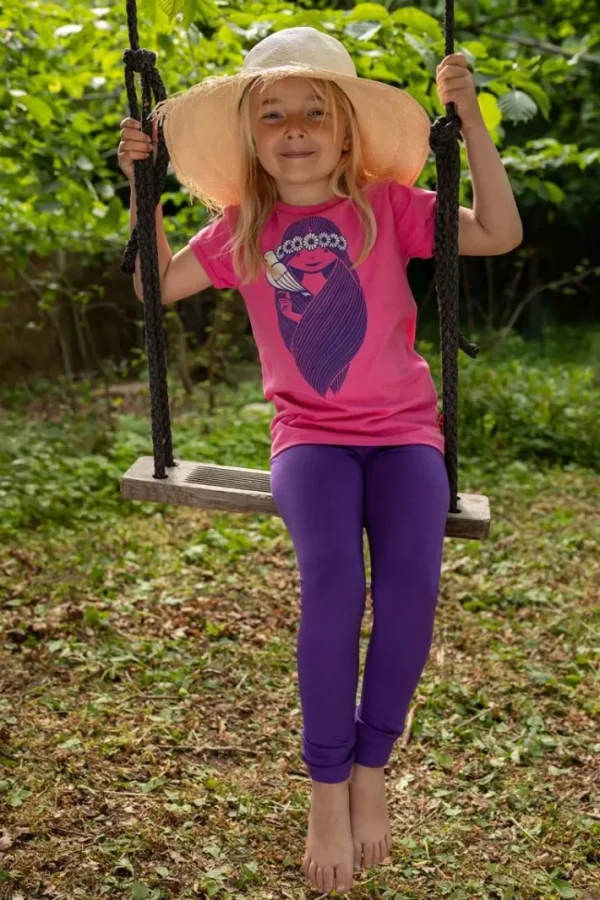 ORGANIC - Danebasic SS Super Pink LILL MISS LOVER