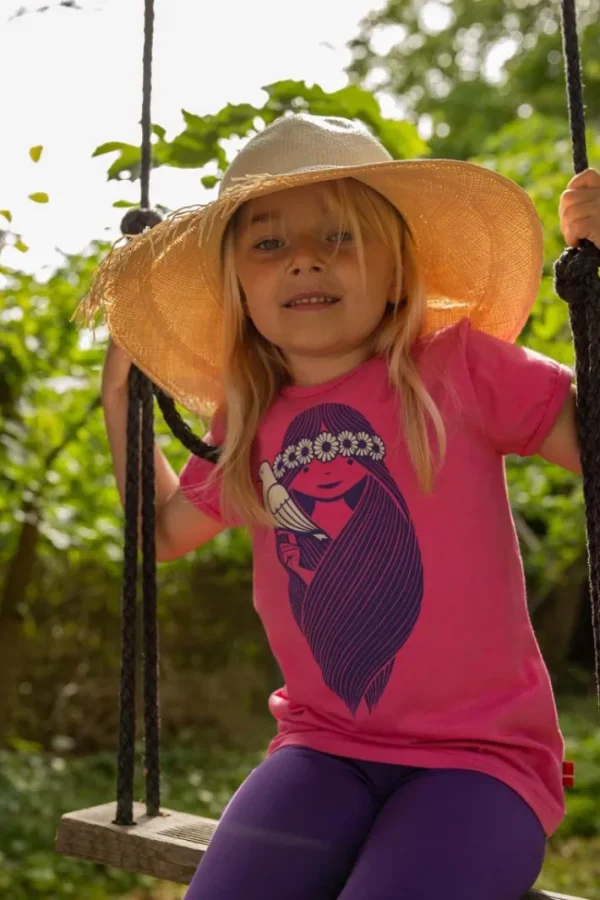 ORGANIC - Danebasic SS Super Pink LILL MISS LOVER