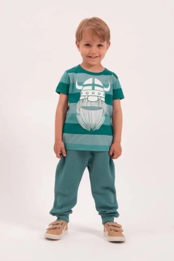 ORGANIC - Daneboeg Pants Deep Abyss