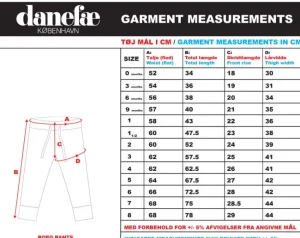 ORGANIC - Daneboeg Pants Deep Abyss