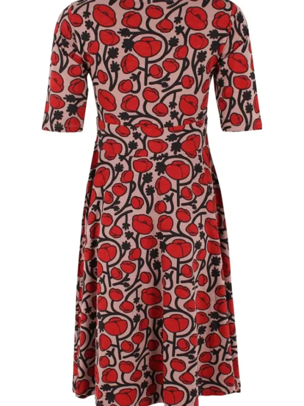 ORGANIC - Danecharlotte Slub Dress Rose Beige POPPY