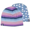 ORGANIC - Daneloeg Beanie Waterblue/Chalk-Fairy