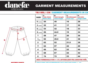 ORGANIC - Danenutmeg pants Aquaduct