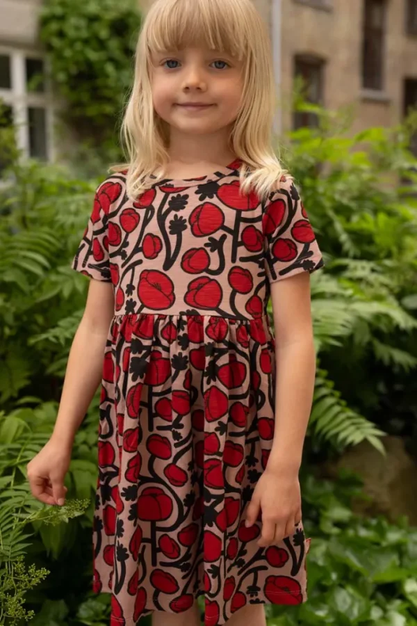 ORGANIC - Daneshellfish Dress Rose Beige POPPY