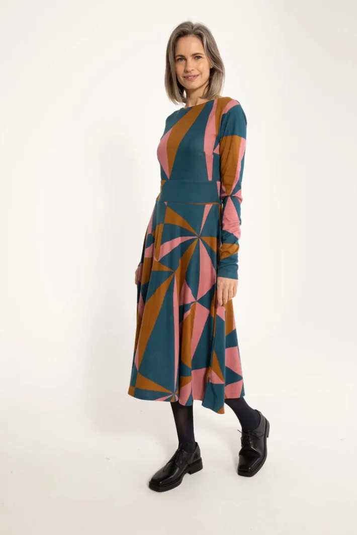 organic__danesigrid_inter_3-1.webp ORGANIC - Danesigrid Interlock Dress Tobacco TRIANGULATE