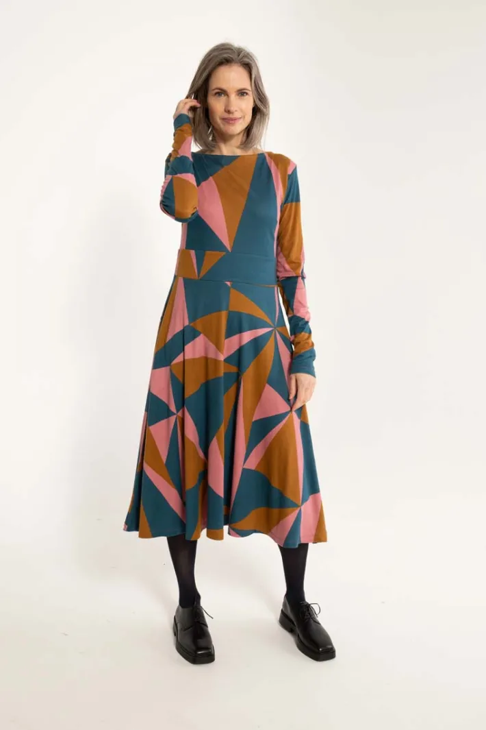 organic__danesigrid_inter_4-1.webp ORGANIC - Danesigrid Interlock Dress Tobacco TRIANGULATE