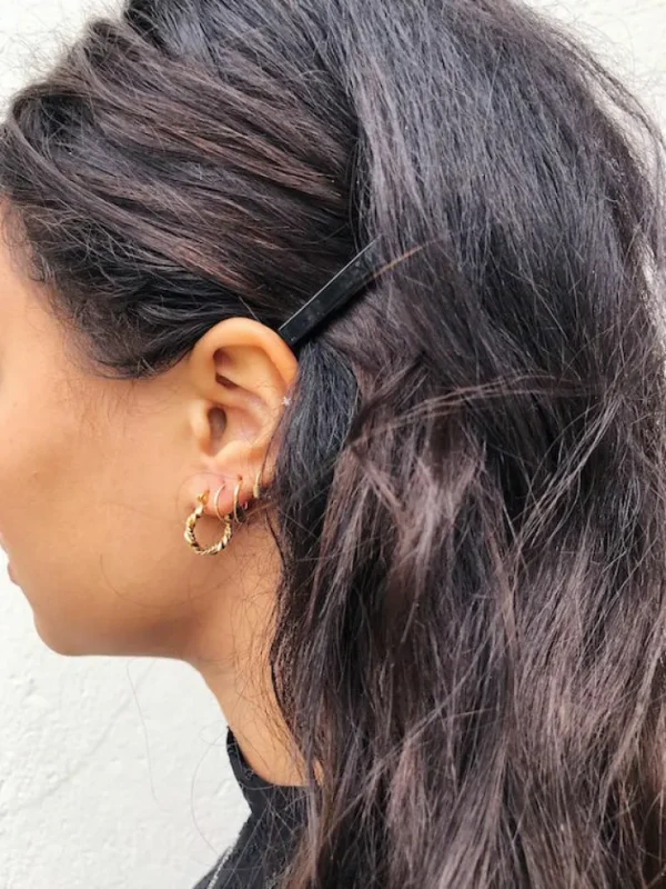 Pico CPH Andie Hoops Sølvfarvet