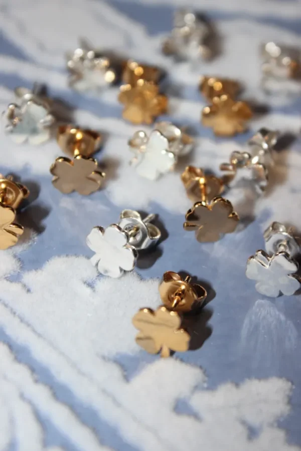 Pico CPH Lucky Clover Stud Silver