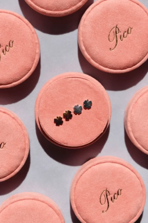 Pico CPH Lucky Clover Stud Silver