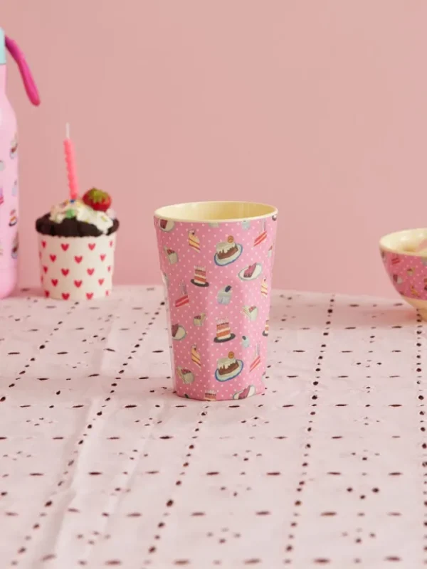 Rice Høj Kop Pink Sweet Cake