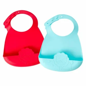 Rice Silikone Hagesmæk Red LOEVE