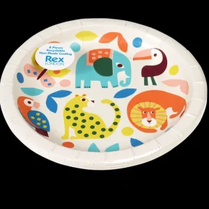 RL Paper Plates Wild Wonders