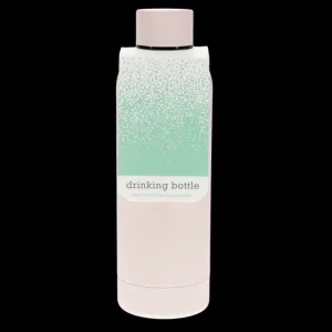 RL Rubber coated steel bottle Light pink