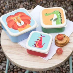 RL Snack Box-Set of 3 Colorful Creatures