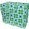 RL Storage Bag Jumbo Blue and Green Daisy