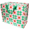 RL Storage Bag Jumbo Pink and Green Daisy