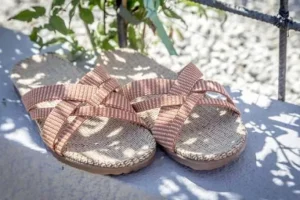 Shangies Women Orange Stripes