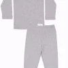 SNORK Basic LS Pyjamas Grey Melange