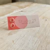 Studio 23 Circle Stud Earring Pair Coral