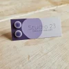 Studio 23 Circle Stud Earring Pair Lilac