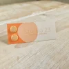 Studio 23 Circle Stud Earring Pair Orange