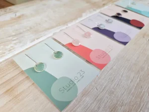 Studio 23 Drop Earring Pair Heather