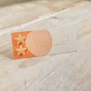 Studio 23 Star Stud Earring Pair Orange